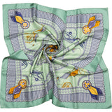 Hermès Classic "Entraineur" Silk Carre 90 Scarf Tuch