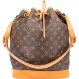 Louis Vuitton Canvas Monogram Sac Noe Grande Shoulder Bag