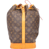 Louis Vuitton Canvas Monogram Sac Noe Grande Shoulder Bag