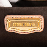 Miu Miu Quilted Leather Handbag