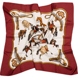 Hermès Classic "REPRISE" Silk Carre 90 Scarf Tuch
