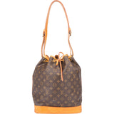 Louis Vuitton Canvas Monogram Sac Noe Grande Shoulder Bag