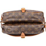 Louis Vuitton Canvas Monogram Saumur 30 Crossbody Bag
