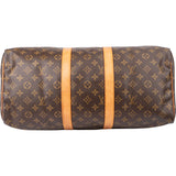 Louis Vuitton Canvas Monogram Keepall 45