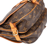 Louis Vuitton Canvas Monogram Saumur 30 Crossbody Bag