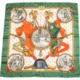 Hermès Classic NAPOLÉON" Silk Carre 90 Scarf Tuch