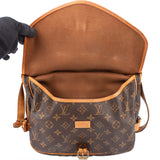 Louis Vuitton Canvas Monogram Saumur 30 Crossbody Bag