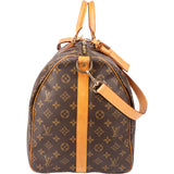 Louis Vuitton Canvas Monogram Keepall 55 Bandouliere