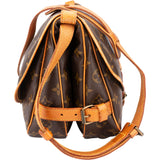 Louis Vuitton Canvas Monogram Saumur 30 Crossbody Bag