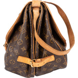 Louis Vuitton Canvas Monogram Saumur 35 Crossbody Bag