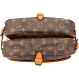Louis Vuitton Canvas Monogram Saumur 30 Crossbody Bag