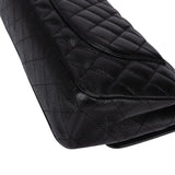 Chanel Quilted Caviar Leather Medium Double Flap Crossbody Bag
