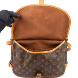 Louis Vuitton Canvas Monogram Saumur 30 Crossbody Bag