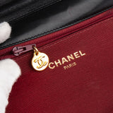 Chanel Quilted Lambskin 24K Gold Single Flap Shoulder Bag