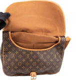 Louis Vuitton Canvas Monogram Saumur 35 Crossbody Bag