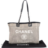 Chanel Tweed Cambon Deauville Shoulder Bag