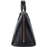 Louis Vuitton Noir Epi Leather Alma PM Handbag