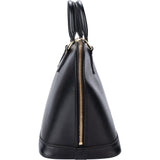 Louis Vuitton Noir Epi Leather Alma PM Handbag