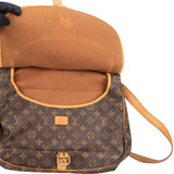 Louis Vuitton Canvas Monogram Saumur 35 Crossbody Bag