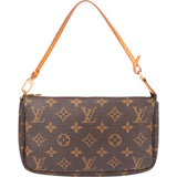 Louis Vuitton Canvas Monogram Pochette Accessoire Handbag