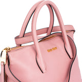 Miu Miu Pink Madras Leather Handbag