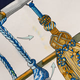 Hermès Classic "Passemenerie" Silk Carre 90 Scarf Tuch