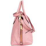 Miu Miu Pink Madras Leather Handbag