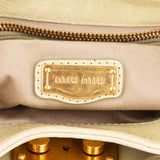 Miu Miu Green Leather City Handbag