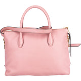 Miu Miu Pink Madras Leather Handbag