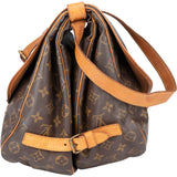 Louis Vuitton Canvas Monogram Saumur 35 Crossbody Bag