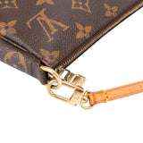 Louis Vuitton Canvas Monogram Pochette Accessoire Handbag