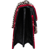 Gucci Limited Velvet GG Monogram Dionysus Shoulder Bag