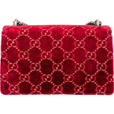 Gucci Limited Velvet GG Monogram Dionysus Shoulder Bag