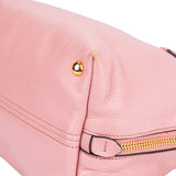 Miu Miu Pink Madras Leather Handbag