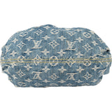 Louis Vuitton Denim Monogram Pleaty Handbag
