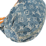 Louis Vuitton Denim Monogram Pleaty Handbag
