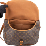 Louis Vuitton Canvas Monogram Saumur 35 Crossbody Bag