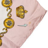 Hermès Classic "LES TAMBOURS" Silk Carre 90 Scarf Tuch