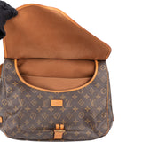 Louis Vuitton Canvas Monogram Saumur 35 Crossbody Bag