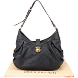 Louis Vuitton Leather Monogram Mahina Shoulder Bag