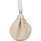 Gucci GG Leather Monogram Sukey Hobo Shoulder Bag