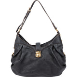 Louis Vuitton Leather Monogram Mahina Shoulder Bag