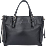 Balenciaga Black Leather City Handbag