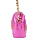 Gucci Tricolor Leather Marmont GG Crossbody Bag