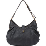 Louis Vuitton Leather Monogram Mahina Shoulder Bag