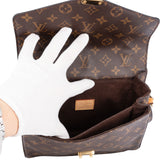 Louis Vuitton Canvas Monogram Metis Handbag