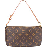 Louis Vuitton Canvas Monogram Pochette Accessoire Handbag
