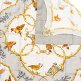 Hermès Classic "LA CLE des CHAMPS" Silk Carre 90 Scarf Tuch