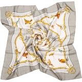Hermès Classic "LA CLE des CHAMPS" Silk Carre 90 Scarf Tuch