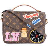 Louis Vuitton Canvas Monogram World Patches Metis Handbag